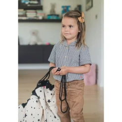 Grand sac à jouets / tapis de jeu 2 en 1 carte du monde