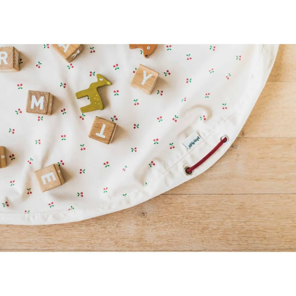 Grand sac à jouets / tapis de jeu 2 en 1 cherrycherry
