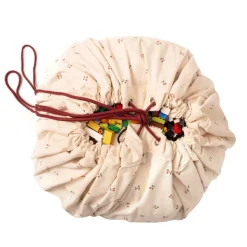 Grand sac à jouets / tapis de jeu 2 en 1 cherrycherry