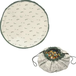 Grand sac à jouet / tapis de jeu 2 en 1 - crocodile