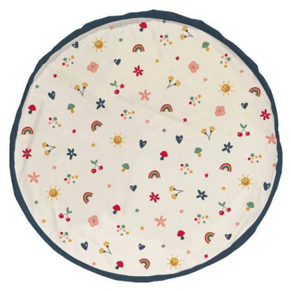 Grand sac à jouet / tapis de jeu 2 en 1 - funny days