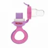 Grignoteuse en silicone rose