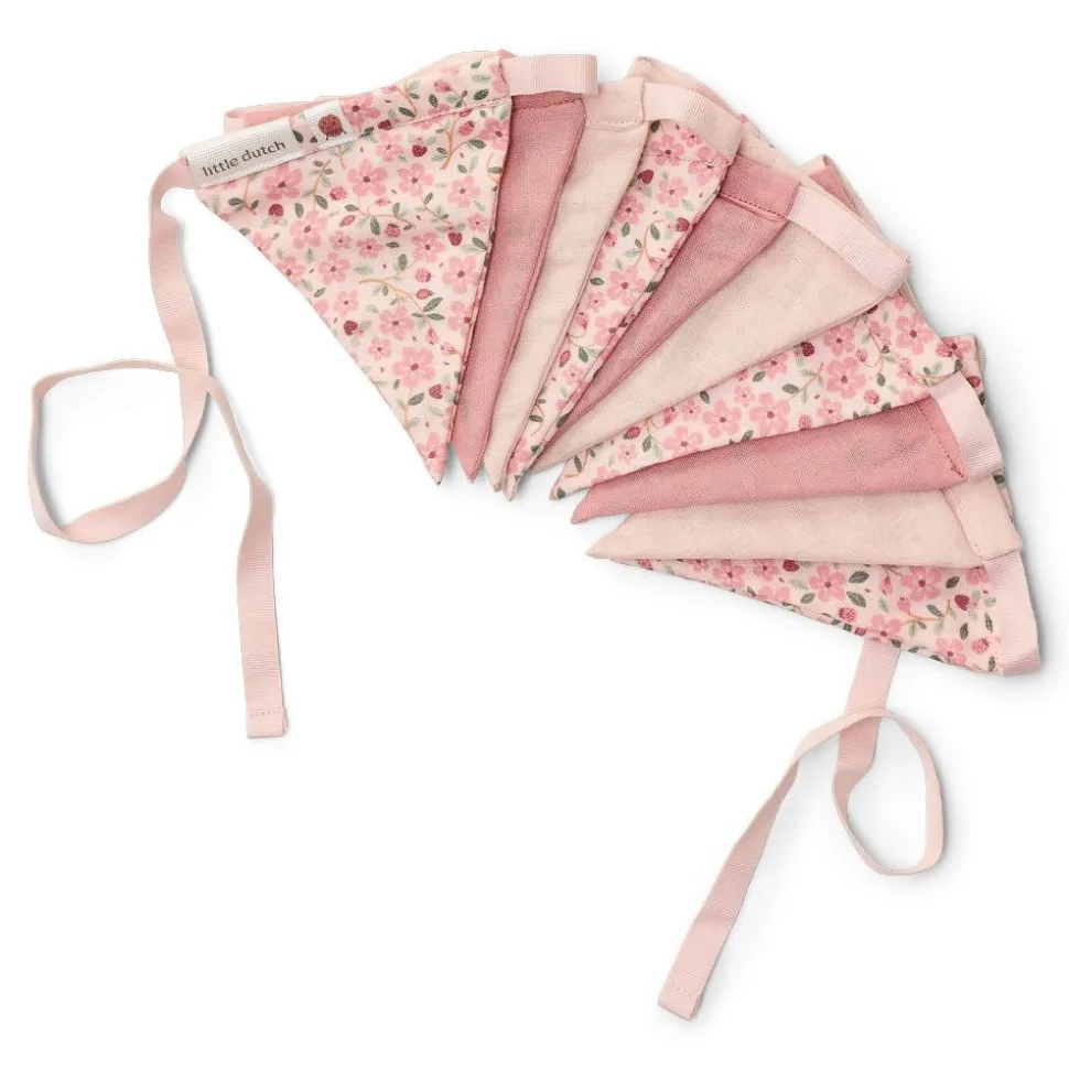 Guirlande avec fanions - fairy floral