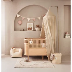 Guirlande drapeau party collection rose/ivoire