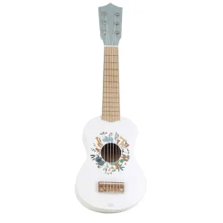 Guitare pour enfant en bois blanc les animaux du monde - sarah betz