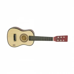 Guitare pour enfant en bois naturel