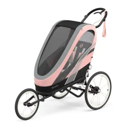 Habillage de siège poussette zeno rose