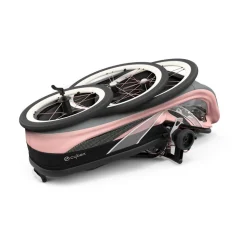Habillage de siège poussette zeno rose