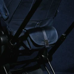 Habillage de siège priam 4 et e-priam 2 rebellious luxury denim blue
