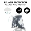 Habillage pluie pour poussette 4 roues