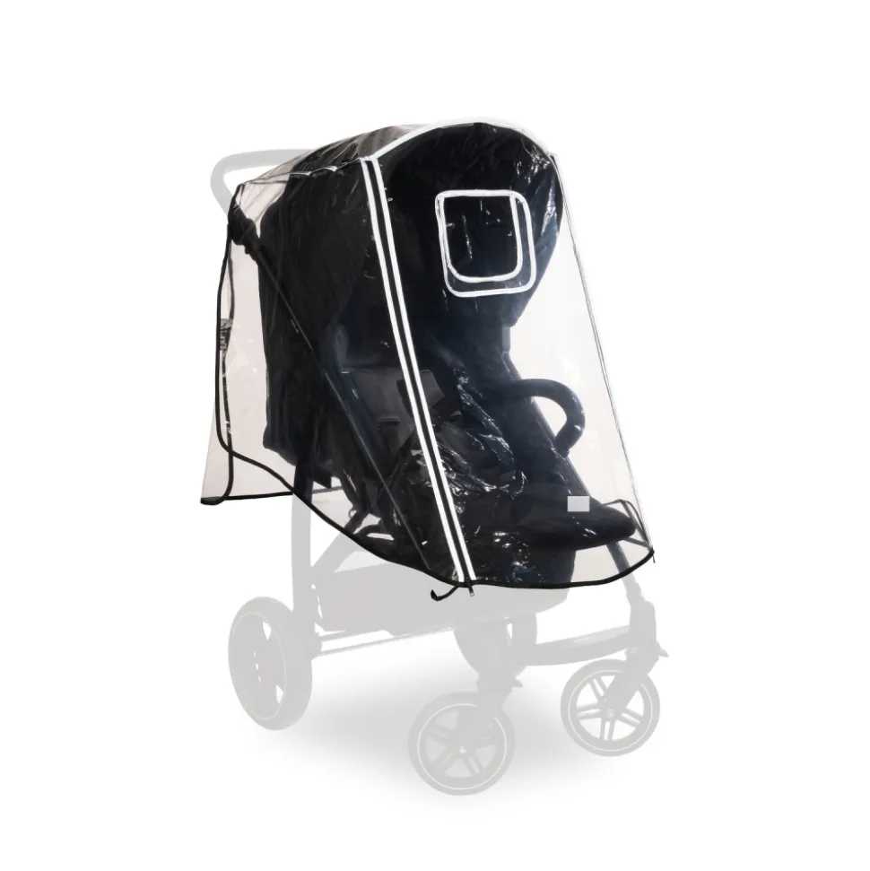 Habillage pluie pour poussette 4 roues