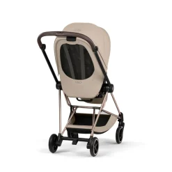 Habillage siège poussette mios 4 cozy beige