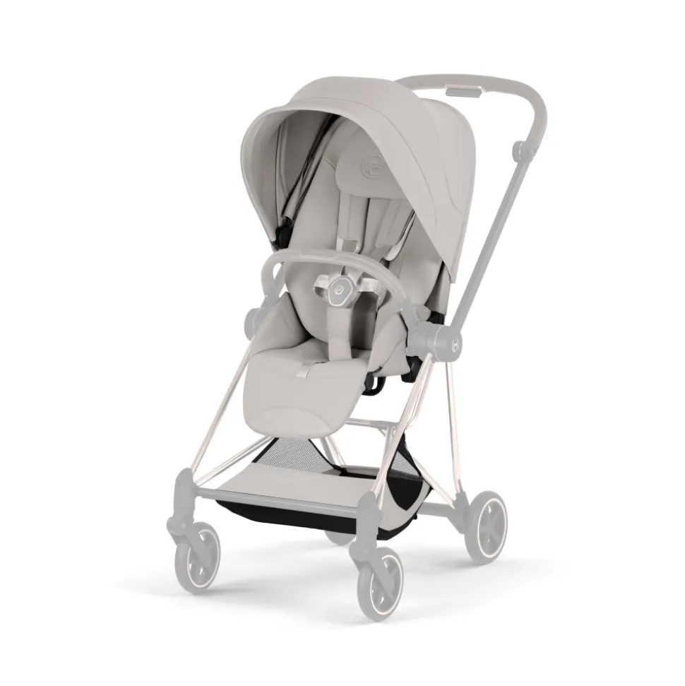 Habillage siège poussette mios 4 city grey