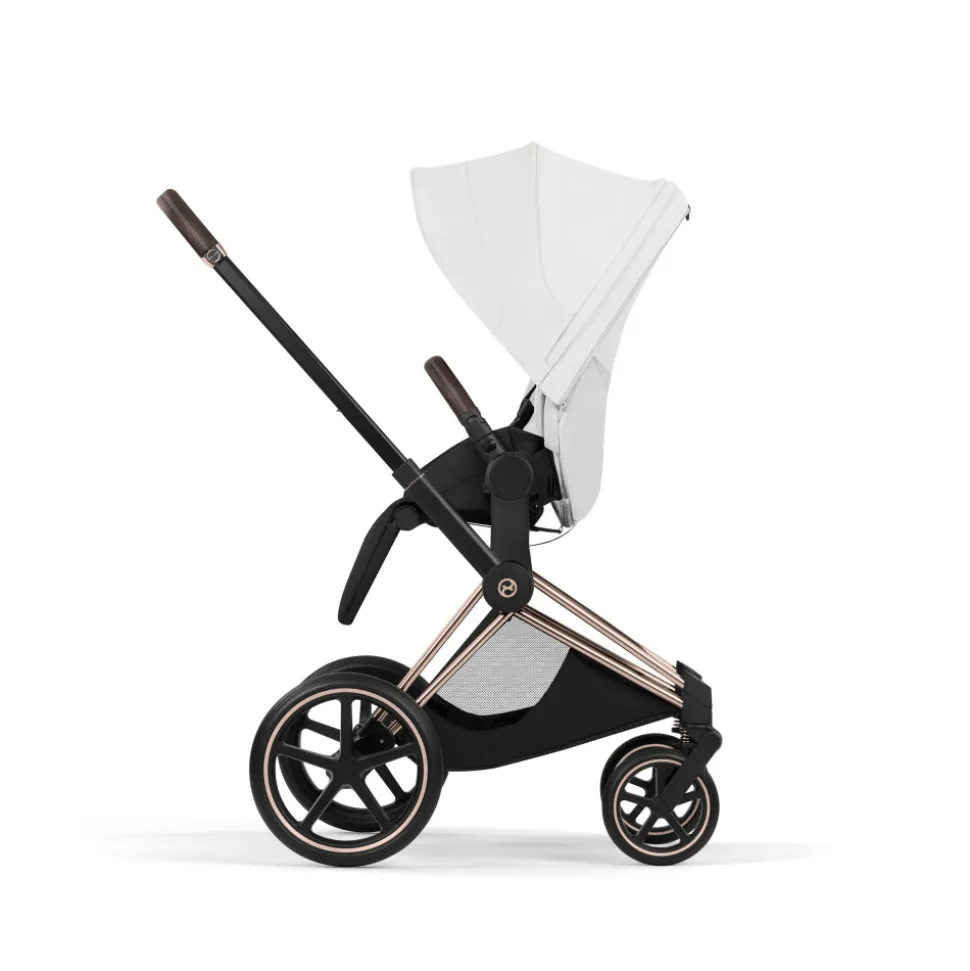 Habillage siège poussette priam 5 / e-priam 3 off white
