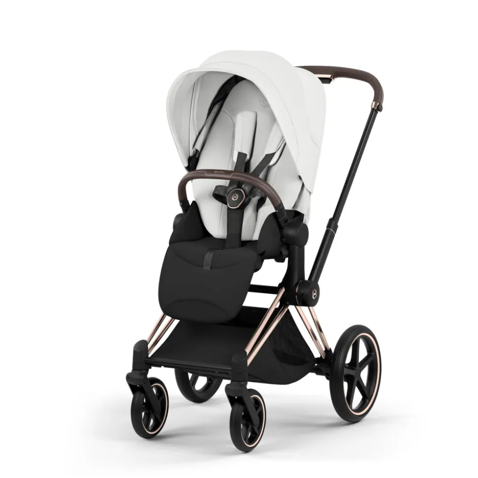 Habillage siège poussette priam 5 / e-priam 3 off white