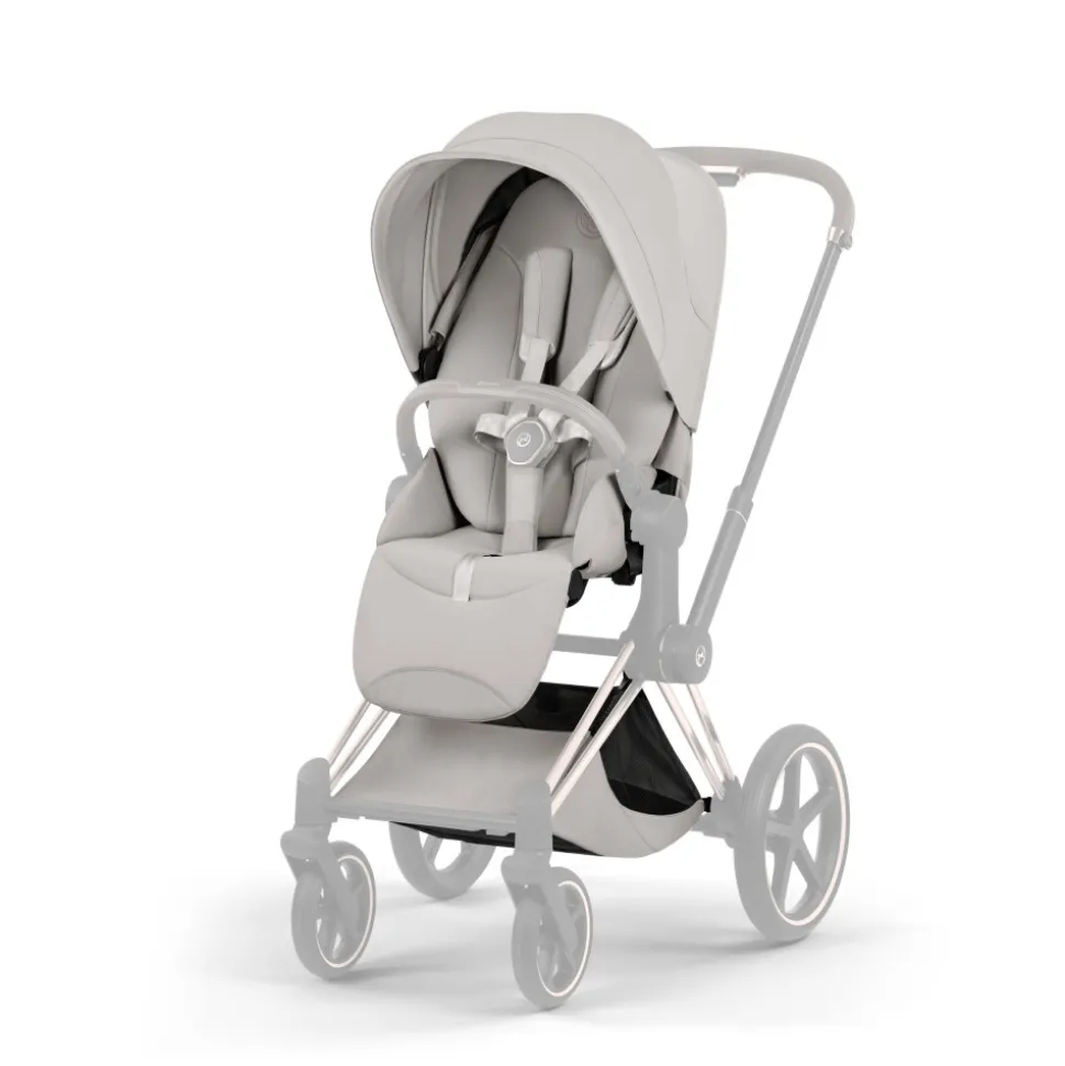 Habillage siège poussette priam 5 / e-priam 3 city grey