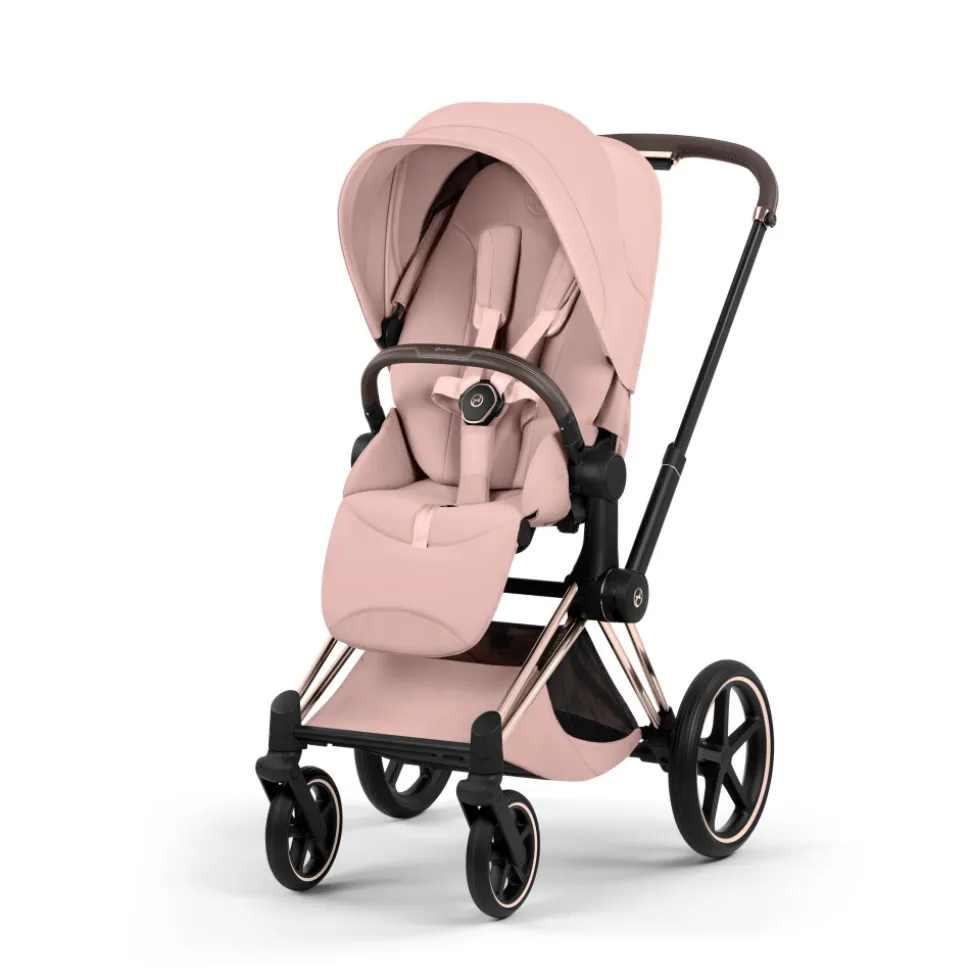 Habillage siège poussette priam 5 / e-priam 3 peach pink