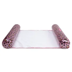 Hamac aquatique léopard rose et or 116 cm