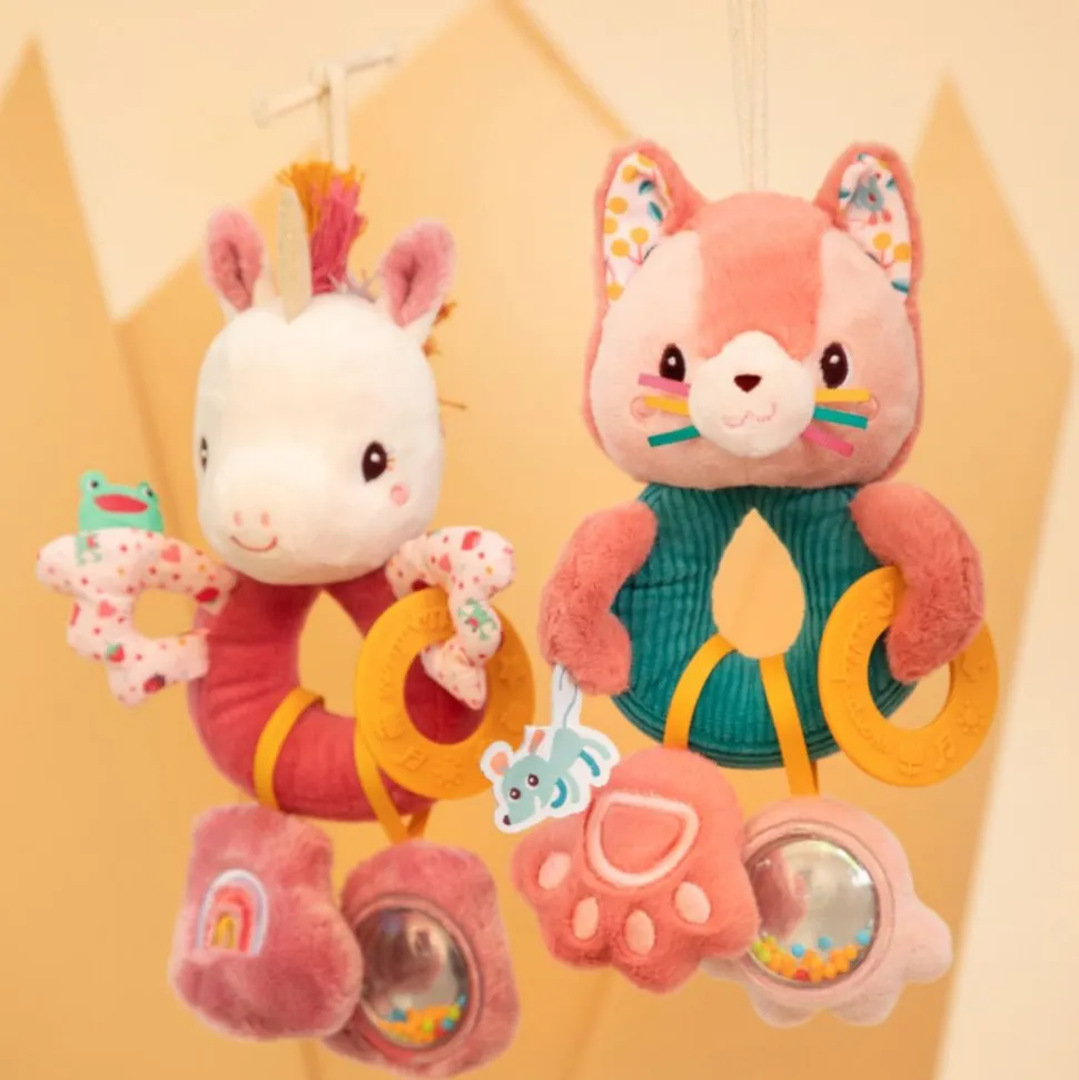 Hochet anneaux multi activités lena