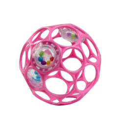 Hochet balle sensorielle - rose