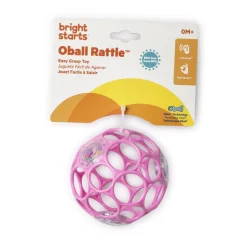 Hochet balle sensorielle - rose