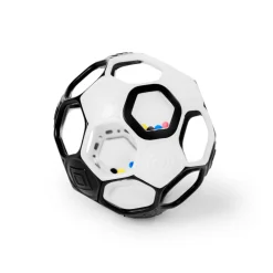 Hochet ballon de foot - noir/blanc