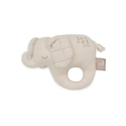 Hochet bébé tissu elephant tales