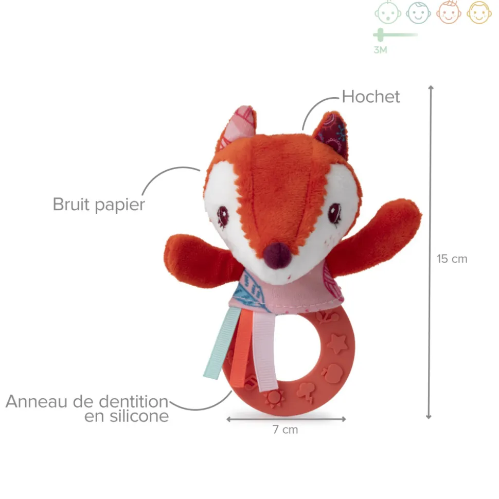 Hochet de dentition alice
