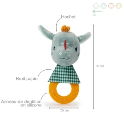 Hochet de dentition joe