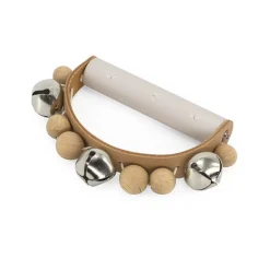 Hochet en bois nougat