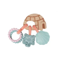 Hochet en bois - ocean