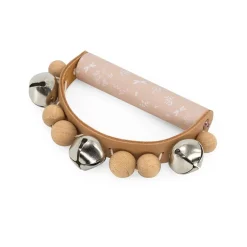 Hochet en bois rose