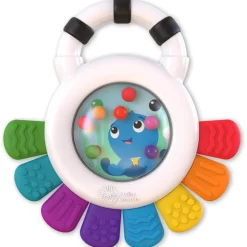 Hochet et anneau de dentition sensoriel opus le poulpe, sans bpa