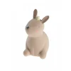 Hochet lapin beige