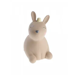 Hochet lapin beige