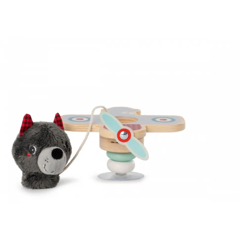 Hochet louis en avion swing