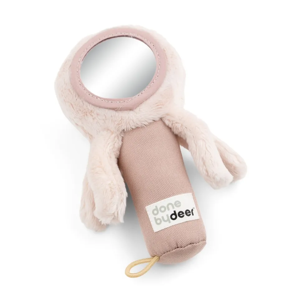 Hochet miroir jelly rose