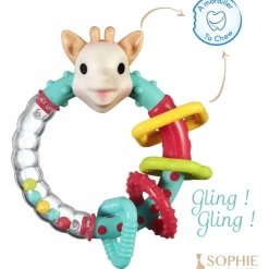 Hochet multi-texturé sophie la girafe