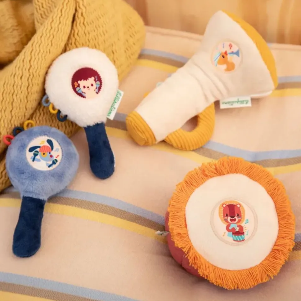 Hochet musical trompette