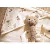 Hochet ours bouclette teddy bear olive