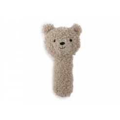 Hochet ours bouclette teddy bear olive