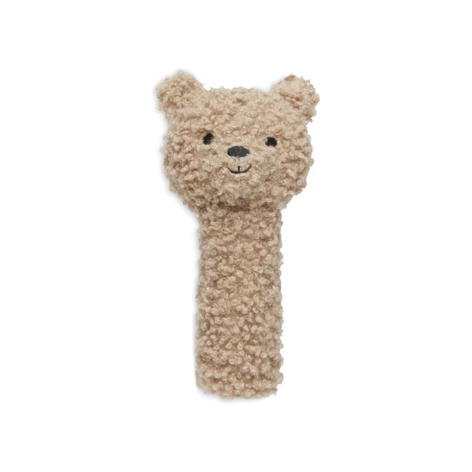 Hochet ours bouclette teddy bear biscuit