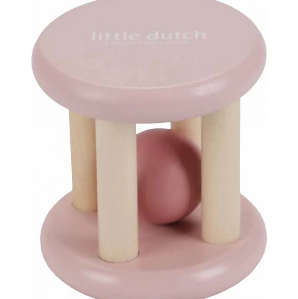 Hochet roulant en bois fsc - fairy garden