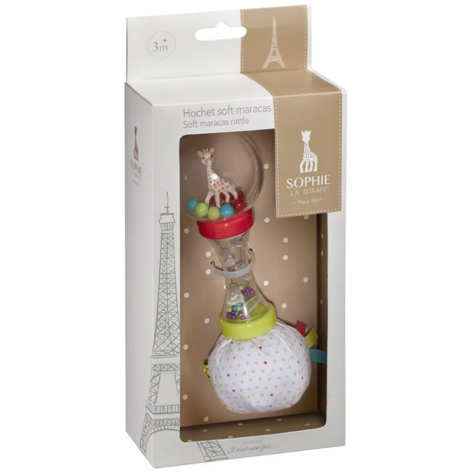 Hochet soft maracas ieuf