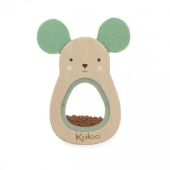 Hochet sonore en bois souris
