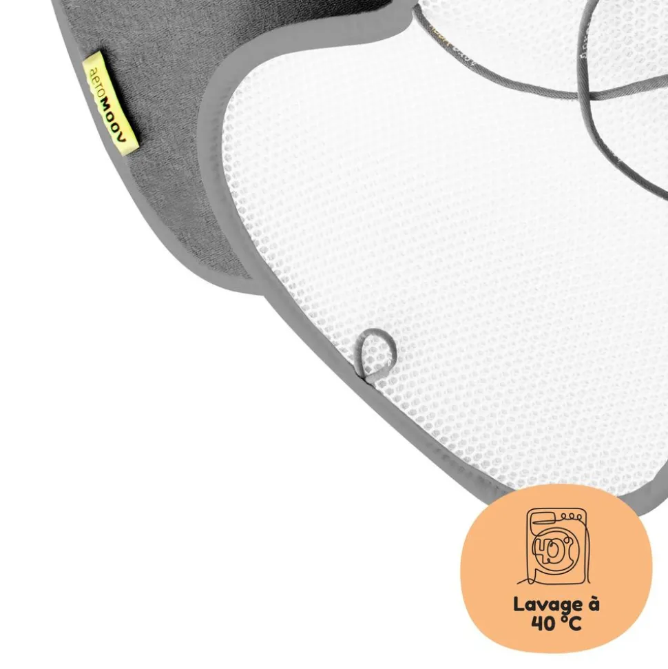 Housse confort air layer pour siège auto enfant anthracite