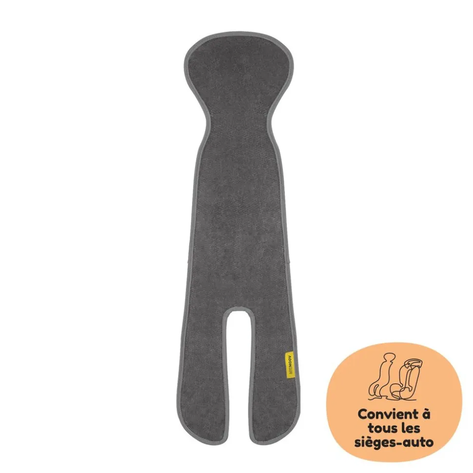 Housse confort air layer pour siège auto enfant avec jambes anthracite