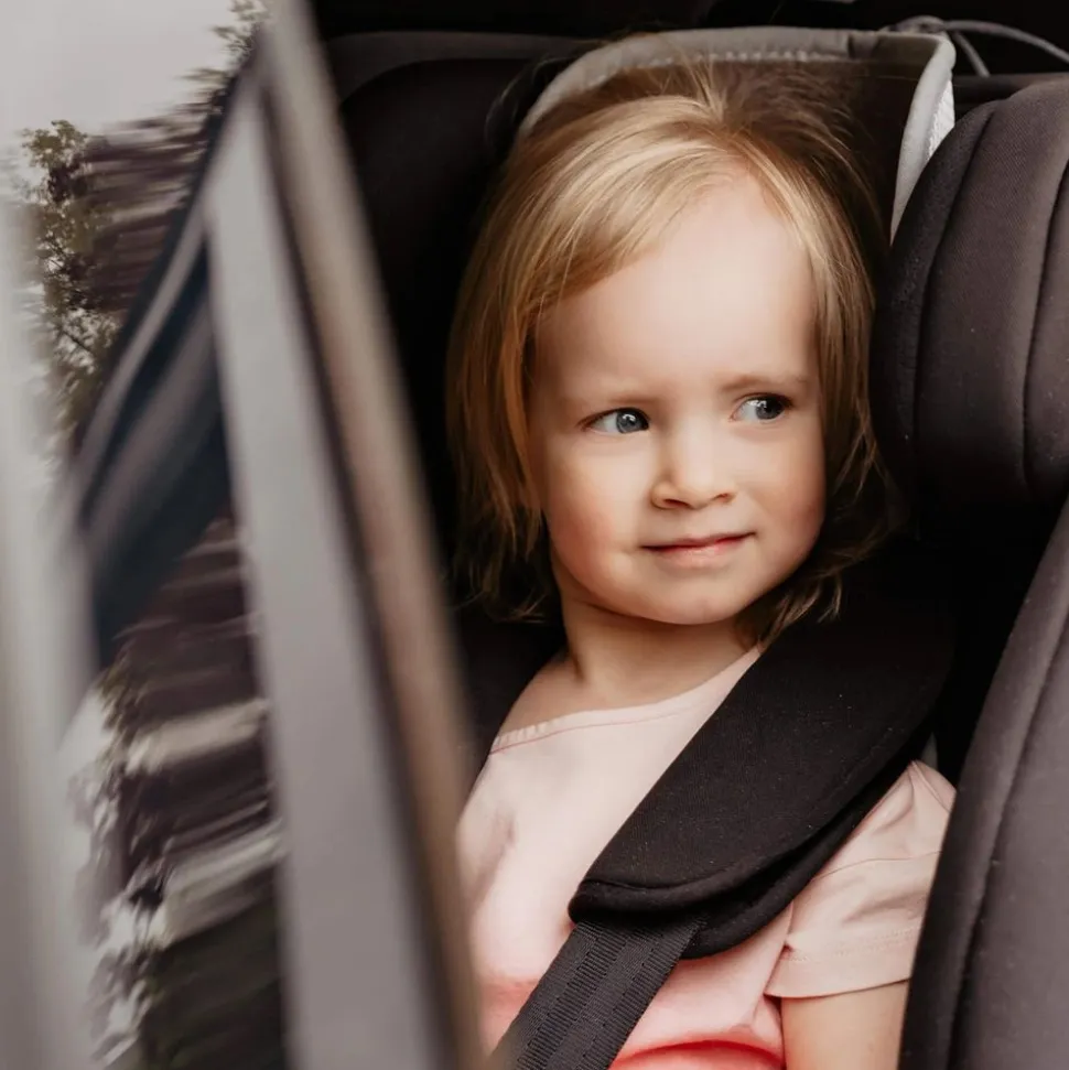 Housse confort air layer pour siège auto enfant avec jambes anthracite
