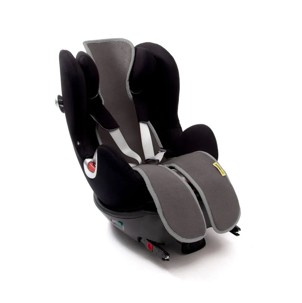 Housse confort air layer pour siège auto enfant avec jambes anthracite