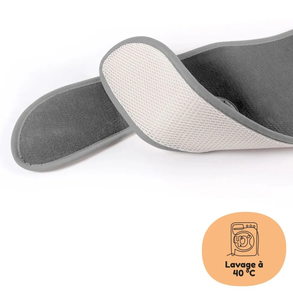 Housse confort air layer pour siège auto enfant avec jambes anthracite